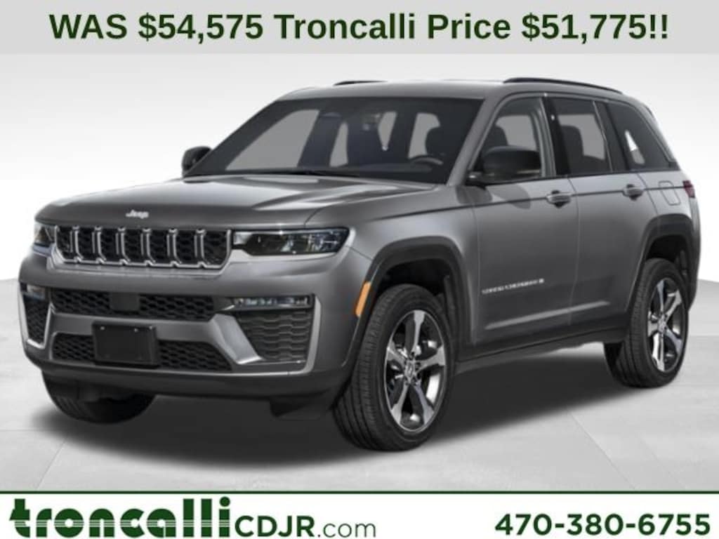 New 2026 Jeep Grand Cherokee LIMITED RESERVE 4X4 Sport Utility