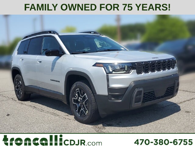 Silver Zynith Clear-Coat Paint 2026 Jeep Cherokee SUV / Crossover Four-Wheel Drive Continuously Variable Transmission