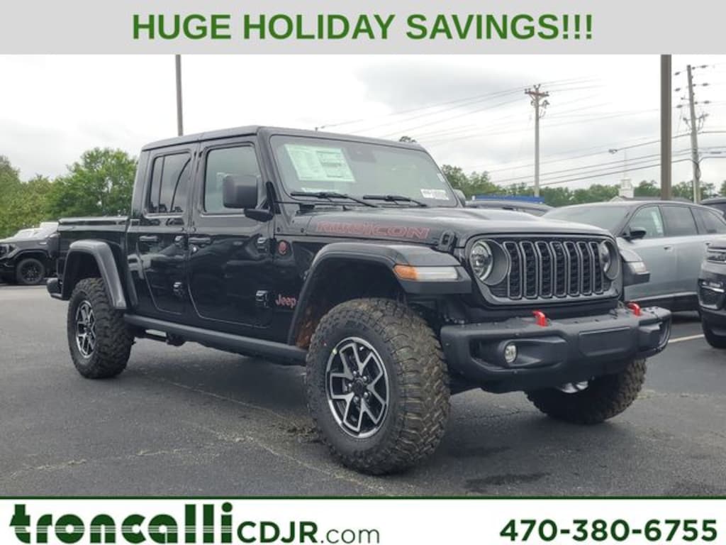 New 2025 Jeep Gladiator RUBICON X 4X4 Pickup