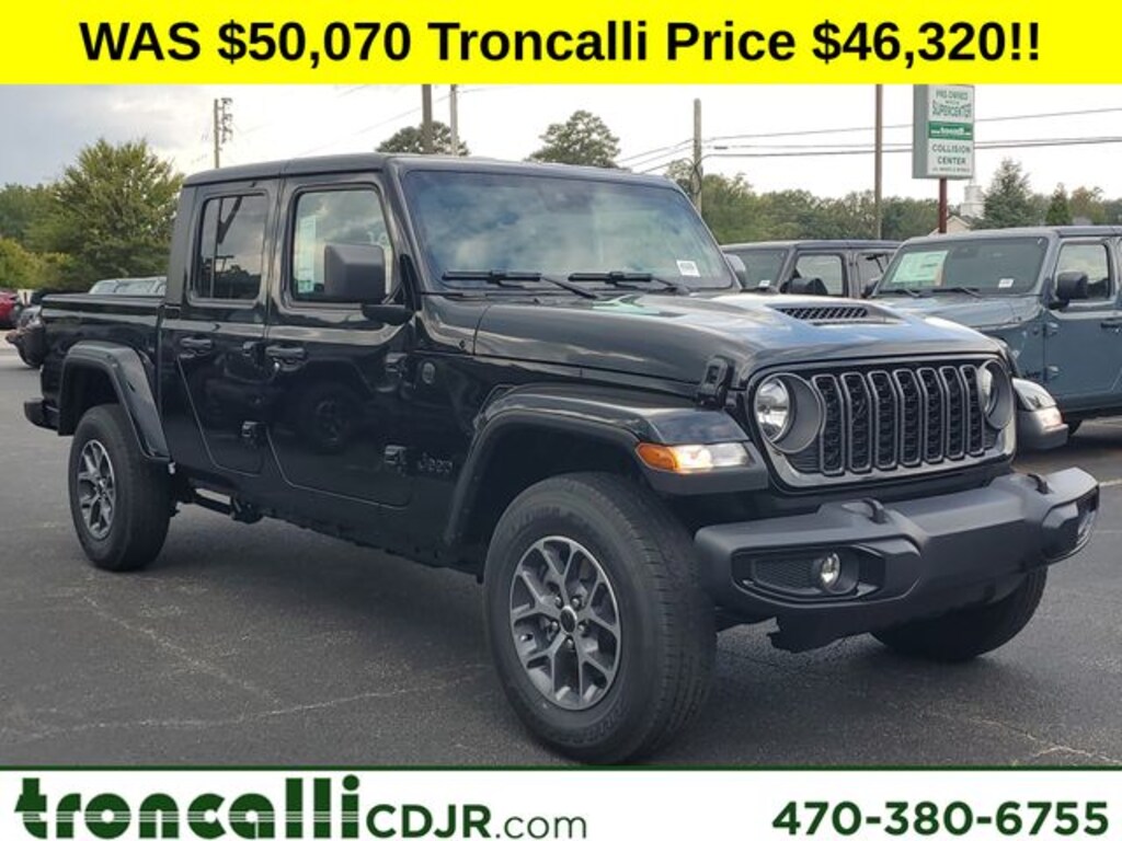 New 2025 Jeep Gladiator SPORT S 4X4 Pickup