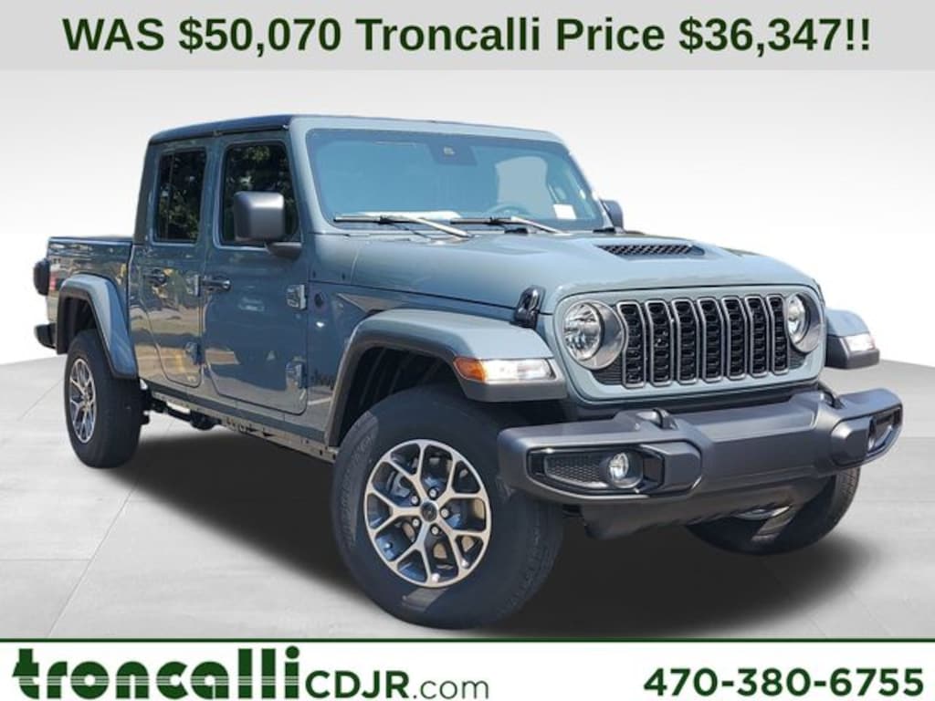 New 2025 Jeep Gladiator SPORT S 4X4 Pickup