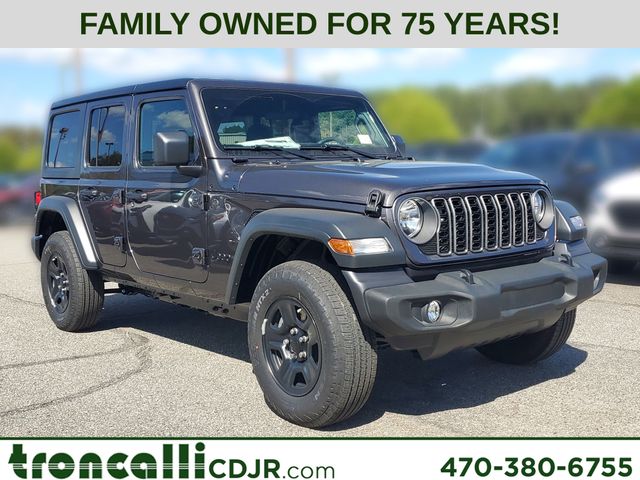 Granite Crystal 2026 Jeep Wrangler SUV / Crossover Four-Wheel Drive 8-Speed Automatic