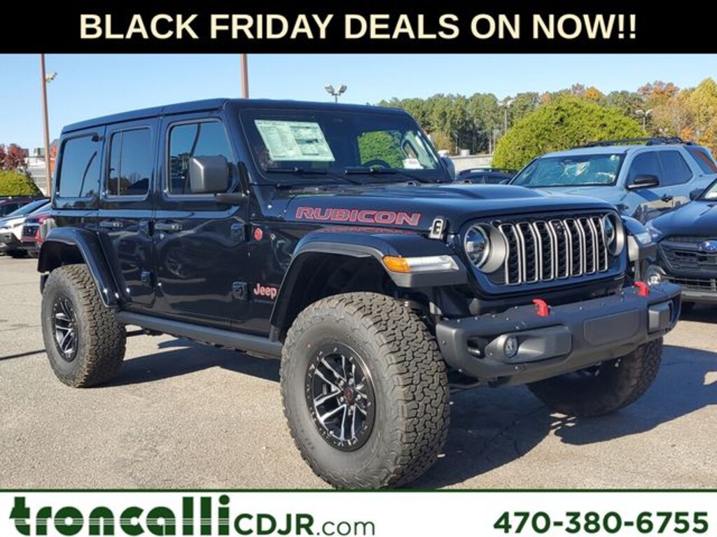 New 2026 Jeep Wrangler 4-DOOR RUBICON X Sport Utility