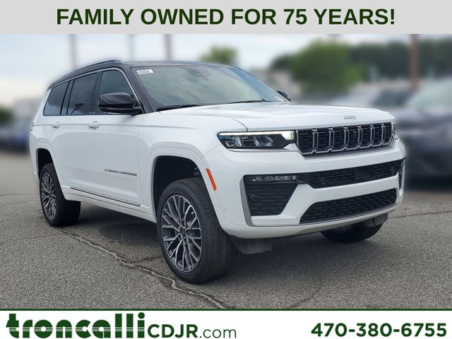 Bright White 2026 Jeep Grand Cherokee L SUV / Crossover Four-Wheel Drive 8-Speed Automatic