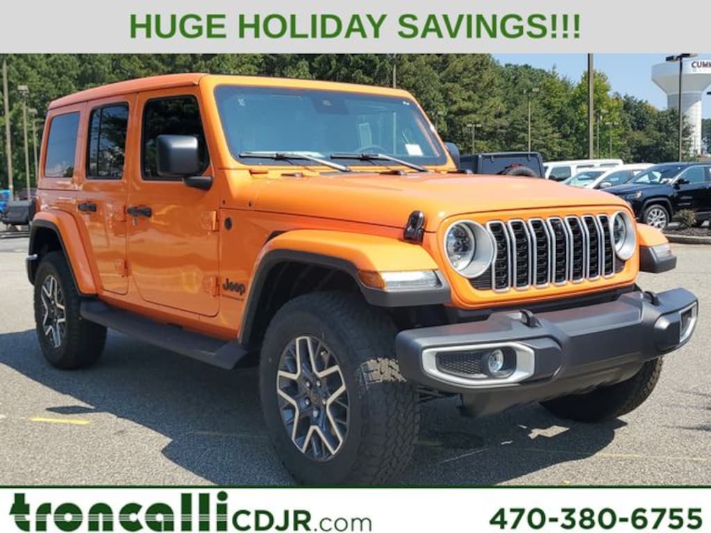 New 2025 Jeep Wrangler 4-DOOR SAHARA Sport Utility