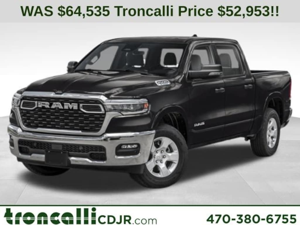 New 2026 Ram 1500 BIG HORN CREW CAB 4X4 5'7 BOX Pickup