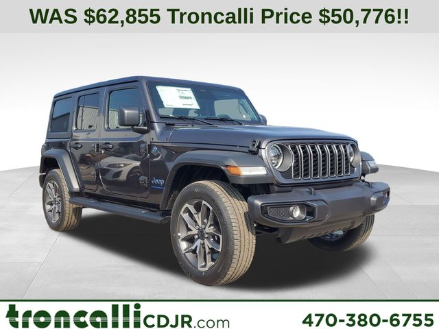 Granite Crystal 2025 Jeep Wrangler 4xe Sport S 4WD SUV / Crossover Four-Wheel Drive 8-Speed Automatic