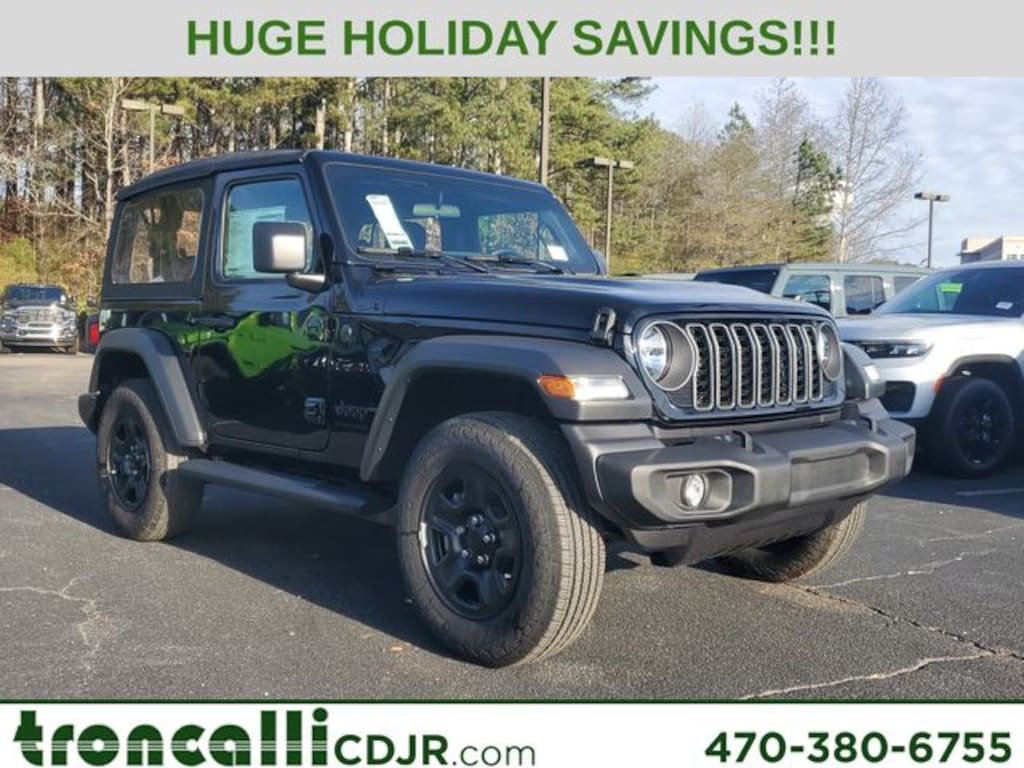 New 2026 Jeep Wrangler 2-DOOR SPORT Sport Utility