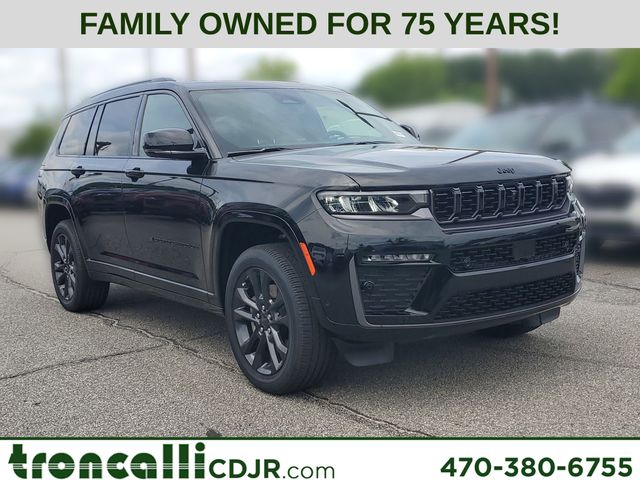 Diamond Black Crystal Pearlcoat 2026 Jeep Grand Cherokee L SUV / Crossover Four-Wheel Drive 8-Speed Automatic