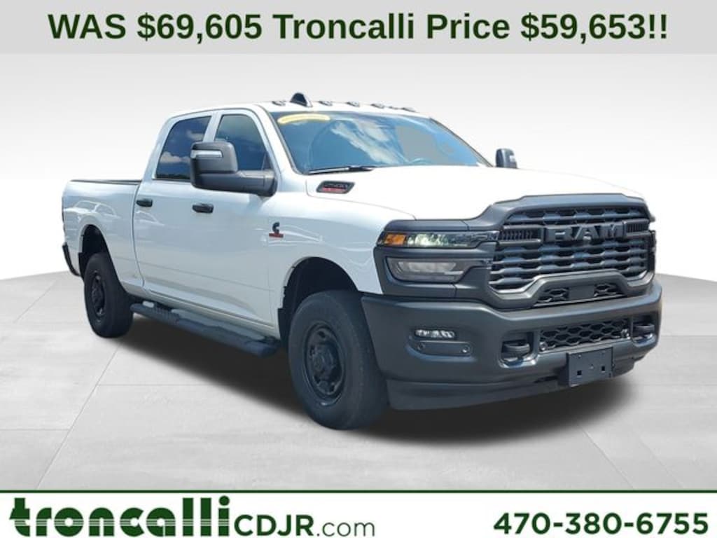 New 2025 Ram 2500 TRADESMAN CREW CAB 4X2 6'4 BOX Pickup