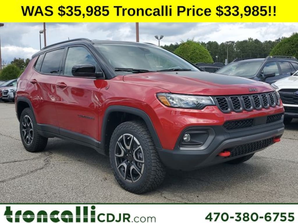 New 2026 Jeep Compass Trailhawk Sport Utility