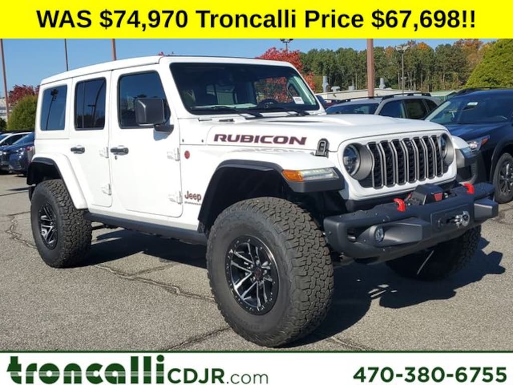 New 2026 Jeep Wrangler 4-DOOR RUBICON X Sport Utility