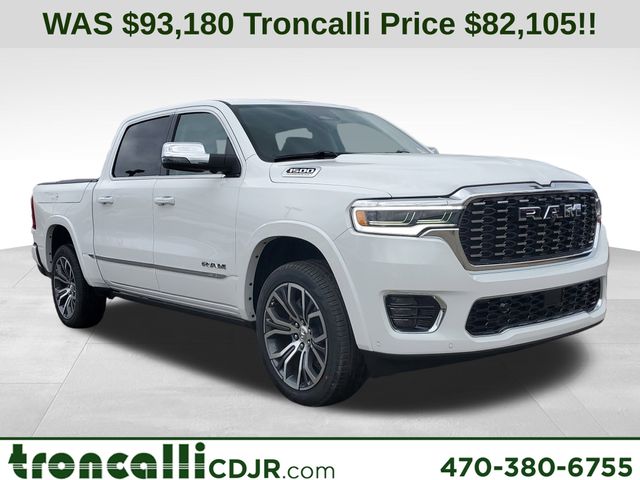 Bright White 2026 RAM 1500 Tungsten Crew Cab 4WD Pickup Truck Four-Wheel Drive 8-Speed Automatic