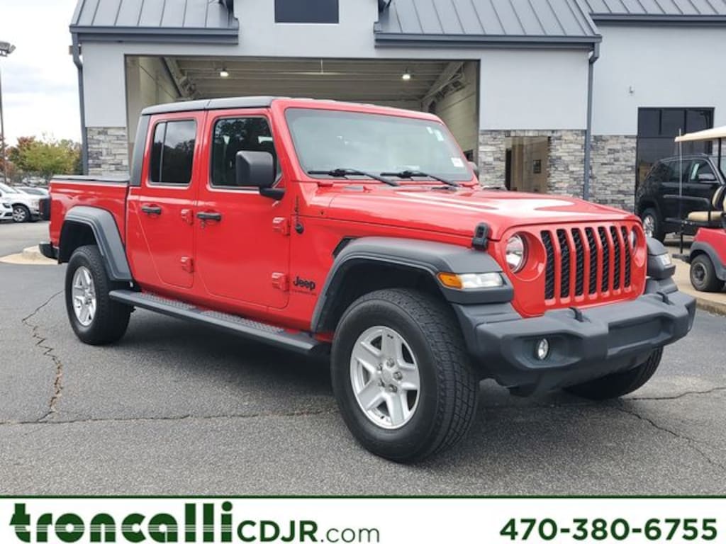 Certified 2020 Jeep Gladiator Sport Truck