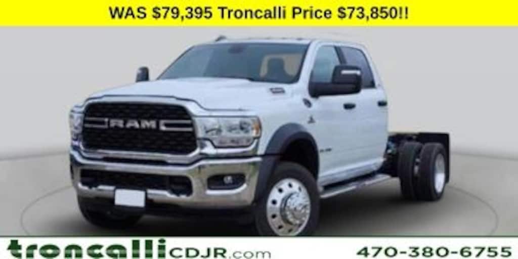 New 2025 Ram 5500 Chassis Cab 5500 TRADESMAN CHASSIS CREW CAB 4X4 84' CA Pickup