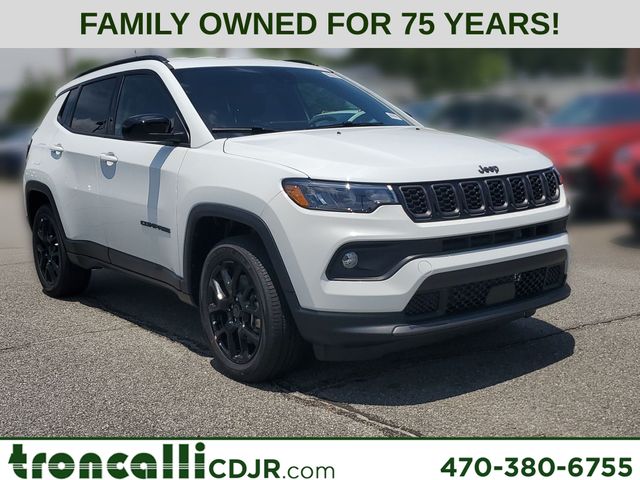 Bright White 2026 Jeep Compass SUV / Crossover Four-Wheel Drive 8-Speed Automatic