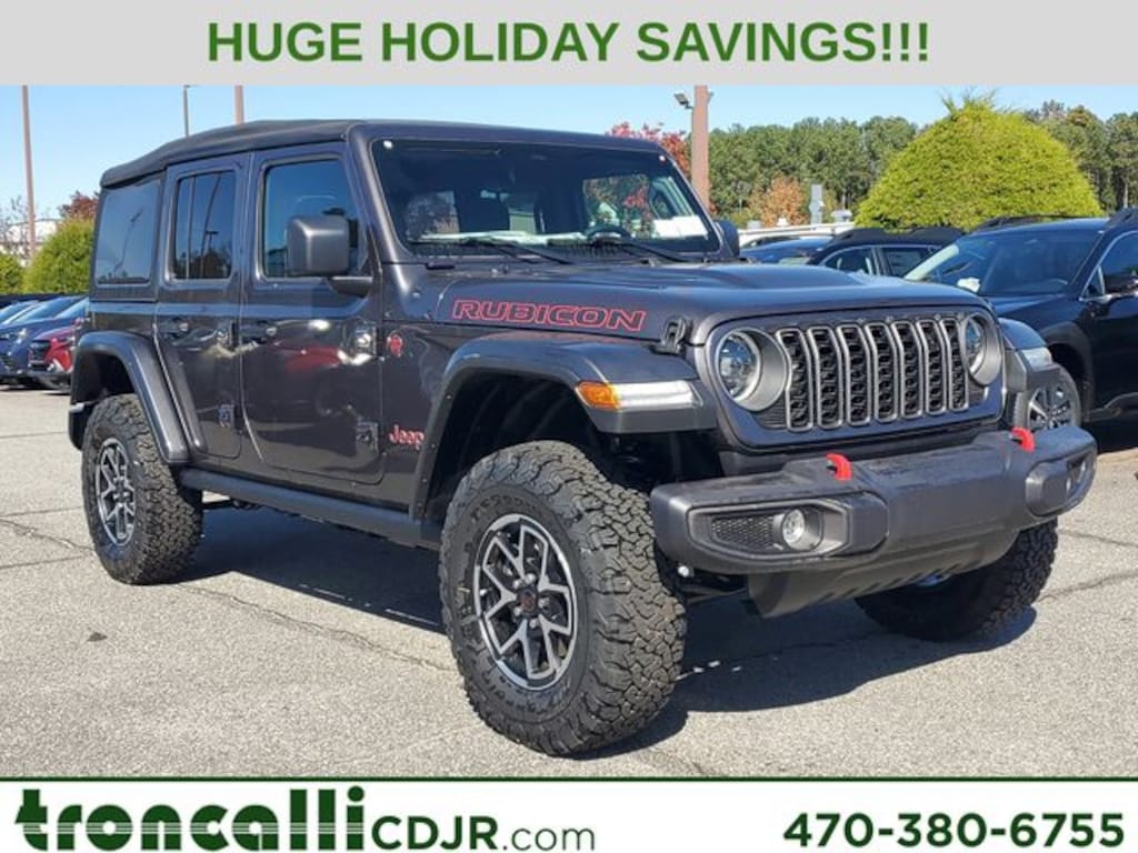 New 2026 Jeep Wrangler 4-DOOR RUBICON Sport Utility