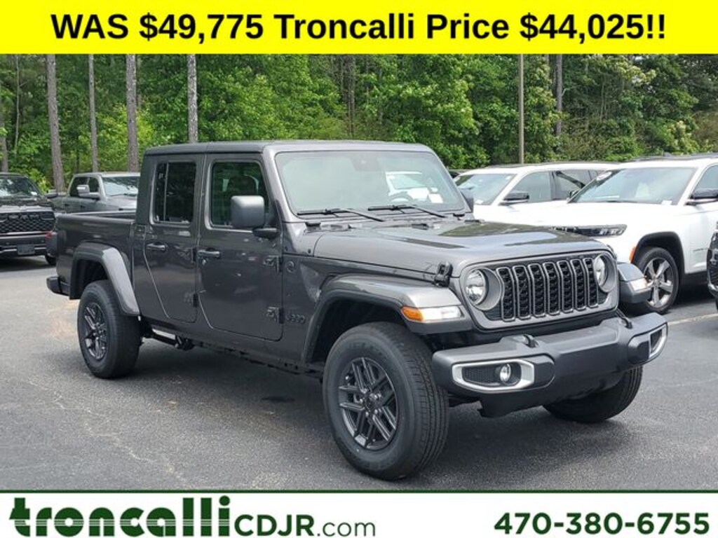 New 2025 Jeep Gladiator SPORT S 4X4 Pickup