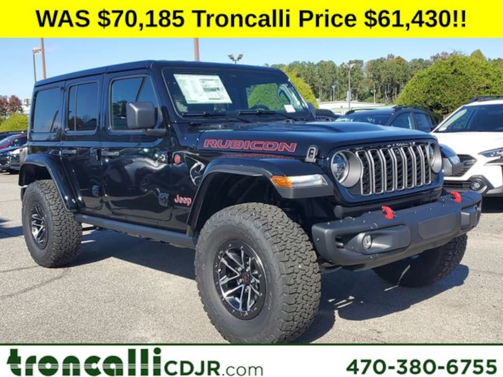 New 2026 Jeep Wrangler 4-DOOR RUBICON X Sport Utility