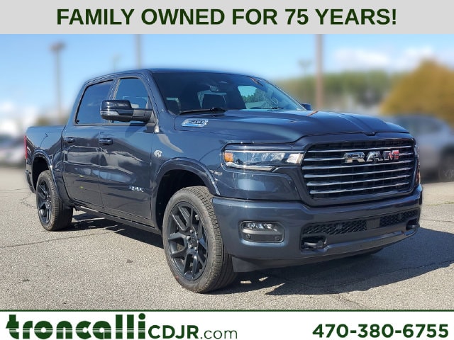 Forged Blue 2026 RAM 1500 Pickup Truck Four-Wheel Drive 8-Speed Automatic