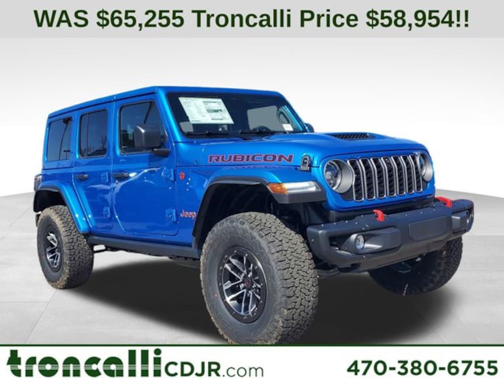 New 2026 Jeep Wrangler 4-DOOR RUBICON X Sport Utility