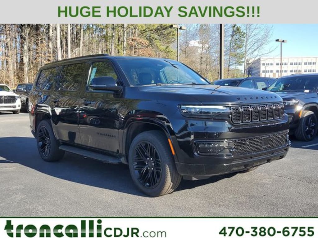 New 2025 Jeep Wagoneer CARBIDE 4X4 Sport Utility