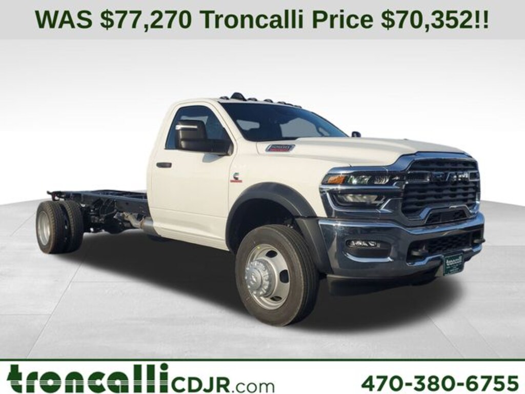 New 2026 Ram 5500 Chassis Cab TRADESMAN REGULAR 4X4 108' CA Pickup