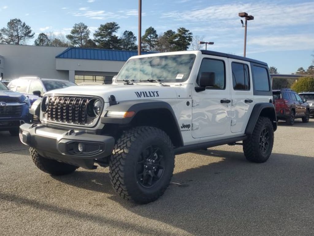 New 2026 Jeep Wrangler 4-DOOR WILLYS Sport Utility