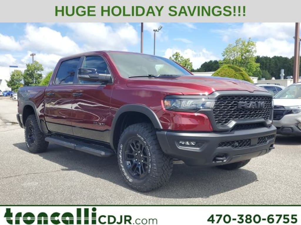 New 2026 Ram 1500 REBEL CREW CAB 4X4 5'7 BOX Pickup