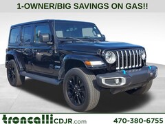 Certified Used 2023 Jeep Wrangler Sahara 4xe SUV in Cumming GA