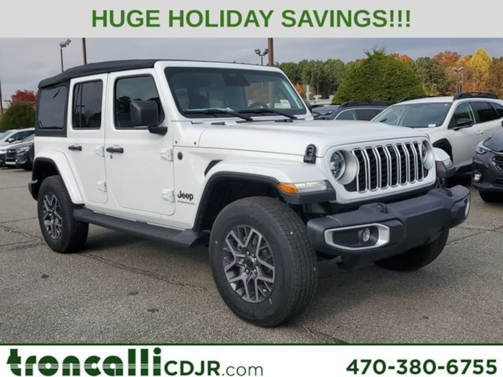 New 2026 Jeep Wrangler 4-DOOR SAHARA Sport Utility