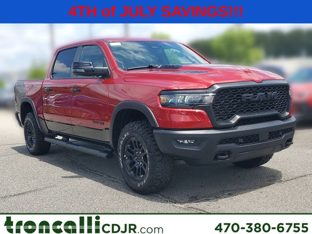 Molten Red Pearlcoat 2026 RAM 1500 Pickup Truck Four-Wheel Drive 8-Speed Automatic