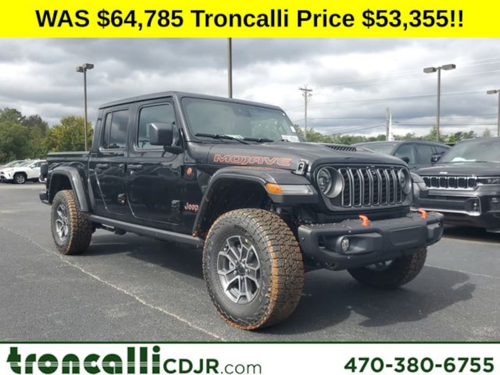 New 2025 Jeep Gladiator MOJAVE X 4X4 Pickup