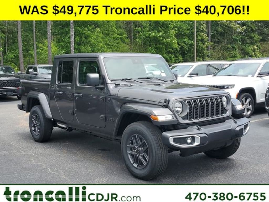 New 2025 Jeep Gladiator SPORT S 4X4 Pickup