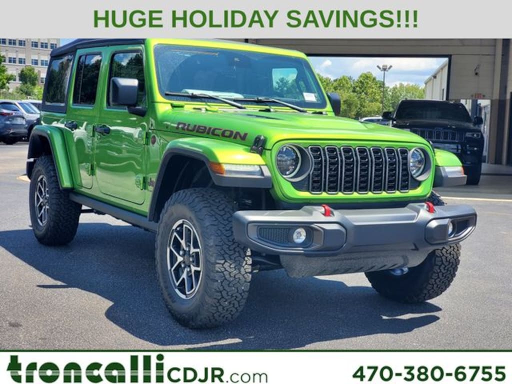 New 2025 Jeep Wrangler 4-DOOR RUBICON Sport Utility