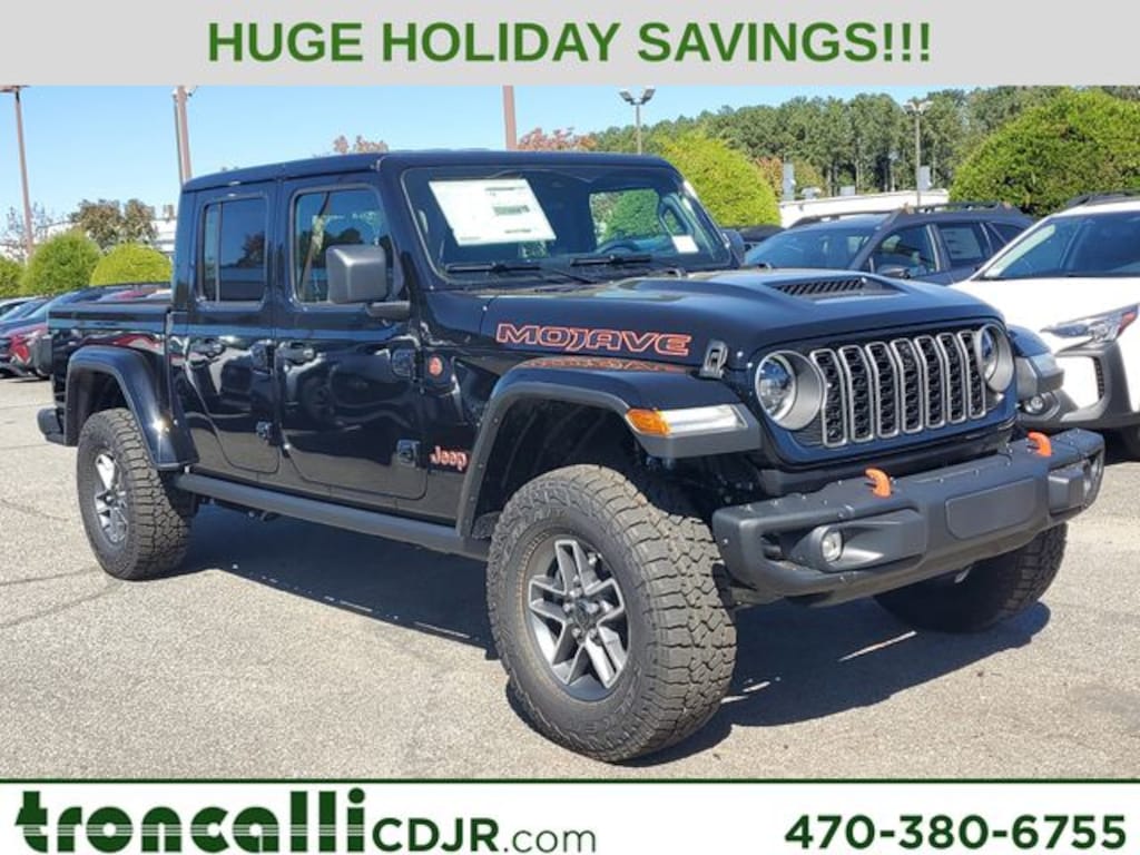 New 2025 Jeep Gladiator MOJAVE X 4X4 Pickup