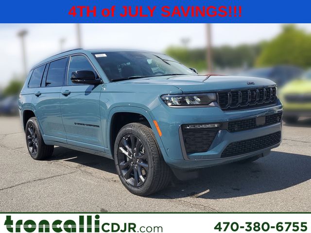 Gray (Steel Blue) 2026 Jeep Grand Cherokee L SUV / Crossover Four-Wheel Drive 8-Speed Automatic