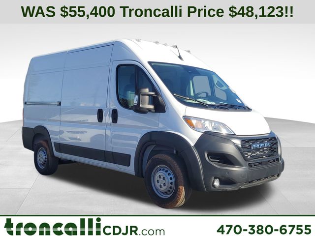 Bright White 2026 RAM ProMaster 2500 Tradesman 136 High Roof Cargo Van FWD Van Front-Wheel Drive 9-Speed Automatic