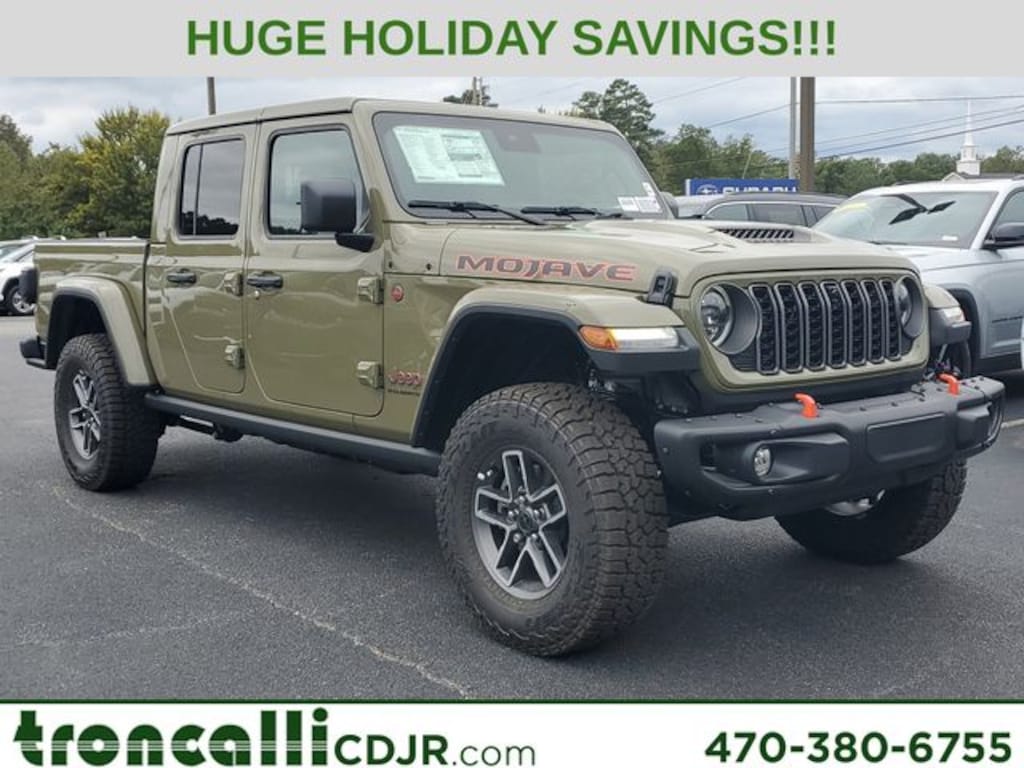 New 2025 Jeep Gladiator MOJAVE X 4X4 Pickup