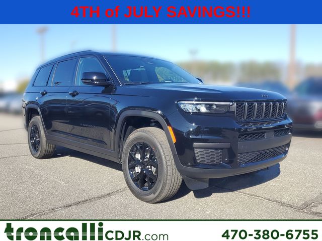 Diamond Black Crystal Pearlcoat 2025 Jeep Grand Cherokee L SUV / Crossover 4X2 8-Speed Automatic