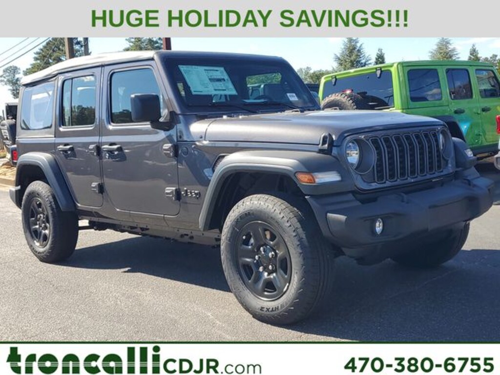 New 2026 Jeep Wrangler 4-DOOR SPORT Sport Utility