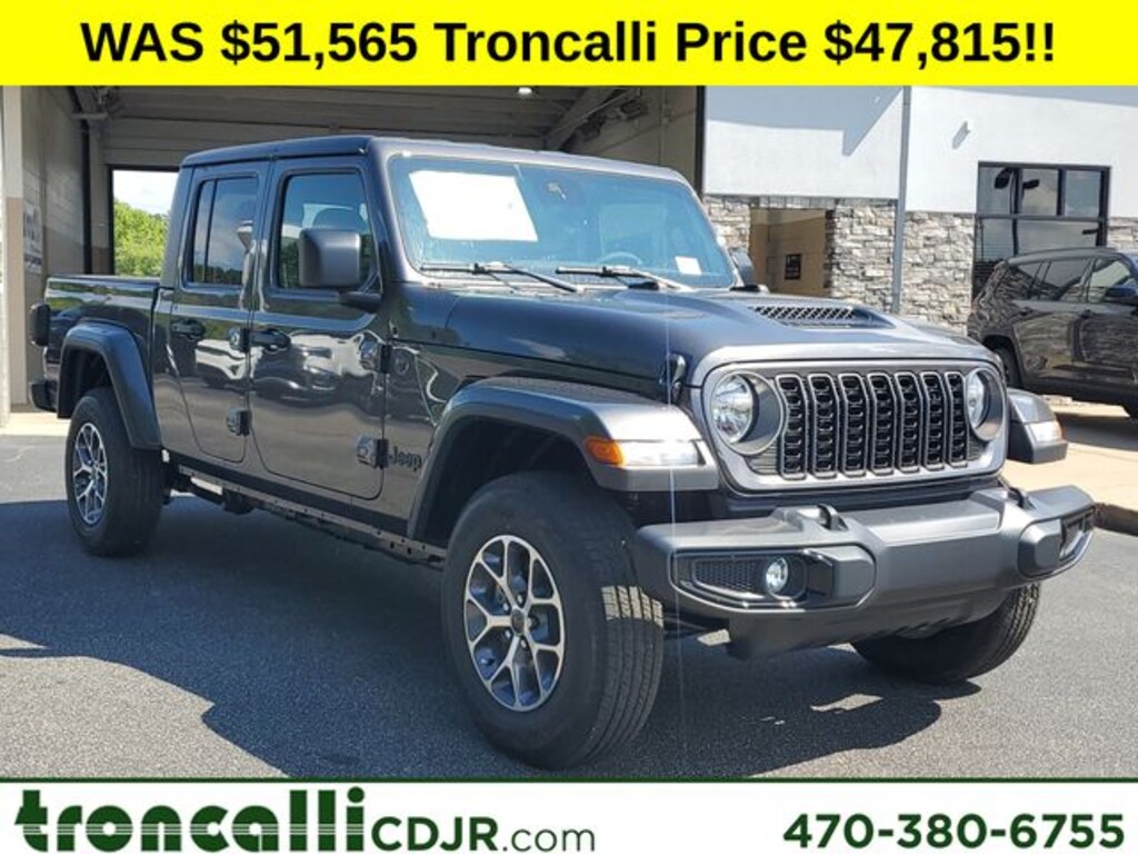 New 2025 Jeep Gladiator SPORT S 4X4 Pickup