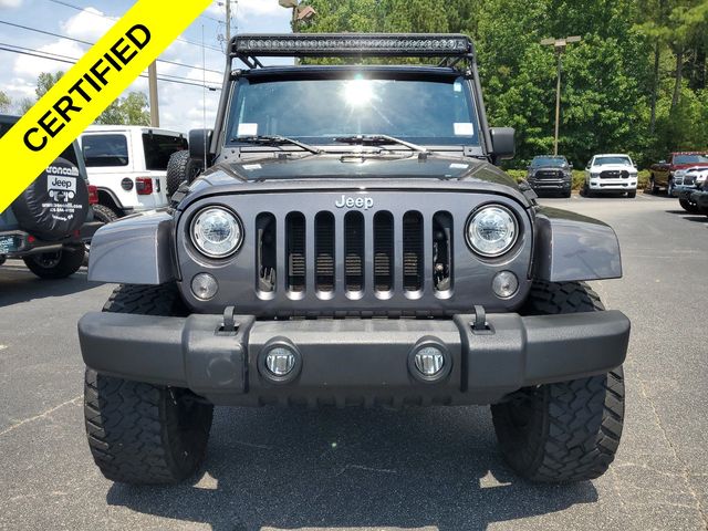 Used 2017 Jeep Wrangler Unlimited Rubicon with VIN 1C4BJWFG6HL603655 for sale in Jefferson, GA