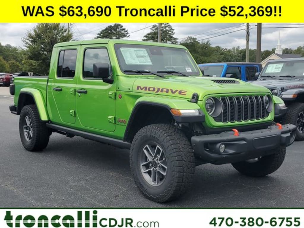 New 2025 Jeep Gladiator MOJAVE X 4X4 Pickup