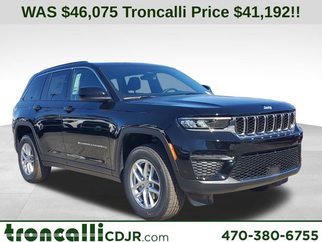 Diamond Black Crystal Pearlcoat 2026 Jeep Grand Cherokee Laredo X 4WD SUV / Crossover Four-Wheel Drive 8-Speed Automatic