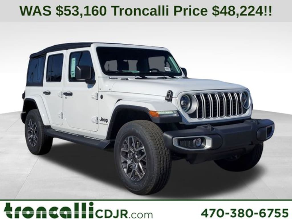 New 2026 Jeep Wrangler 4-DOOR SAHARA Sport Utility
