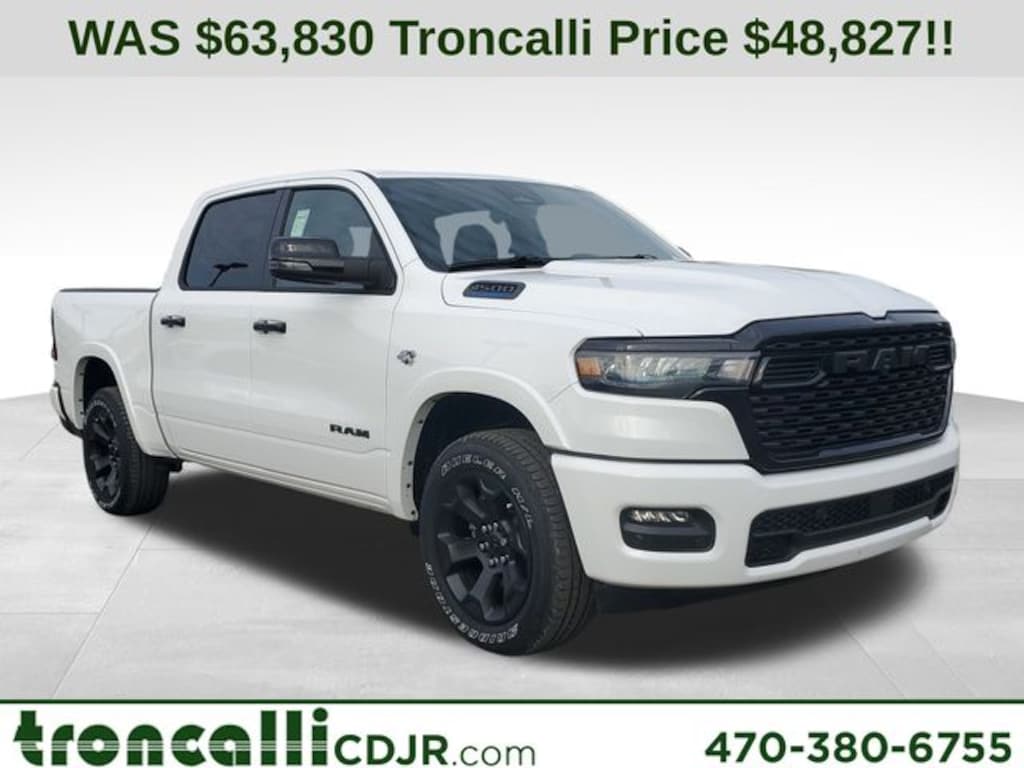 New 2026 Ram 1500 BIG HORN CREW CAB 4X4 5'7 BOX Pickup