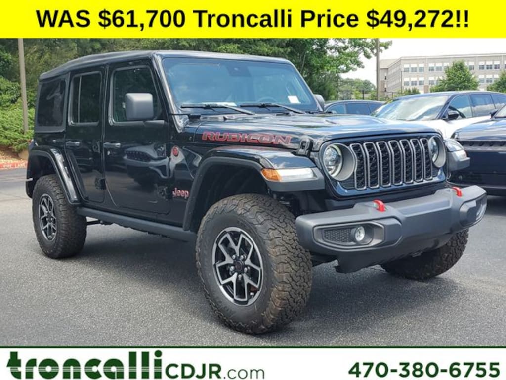 New 2025 Jeep Wrangler 4-DOOR RUBICON Sport Utility