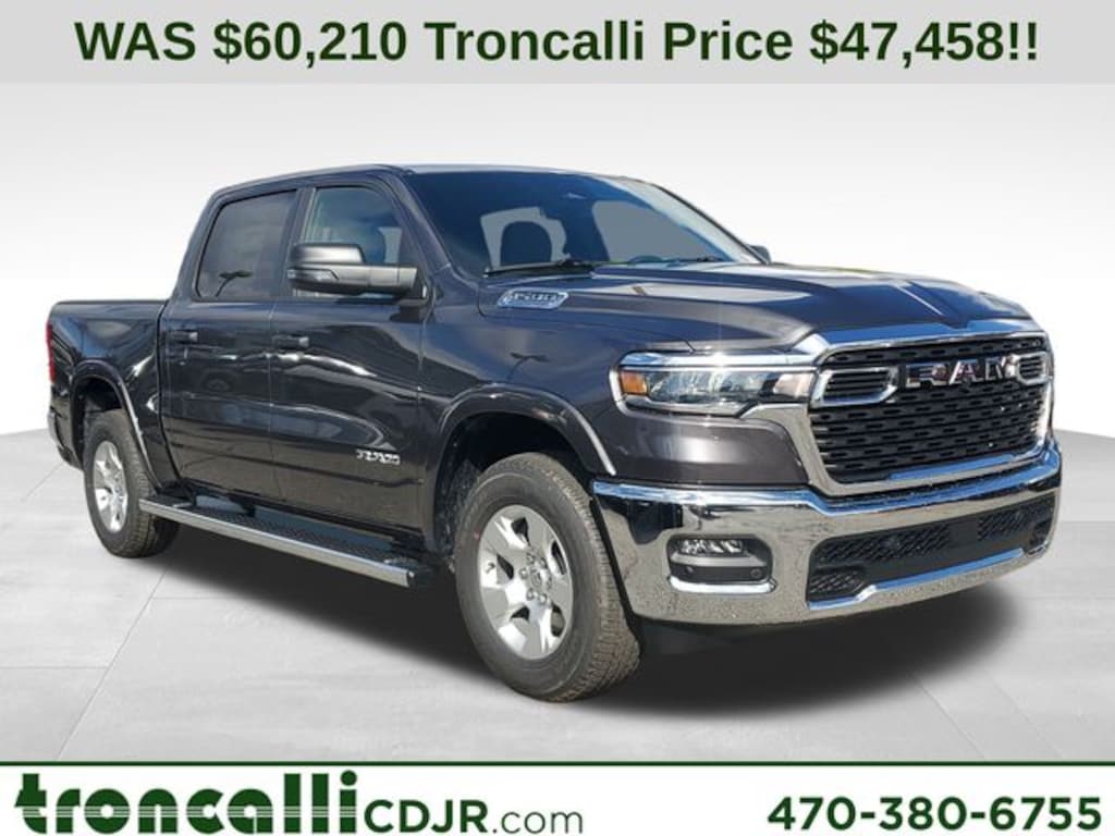 New 2026 Ram 1500 BIG HORN CREW CAB 4X4 5'7 BOX Pickup