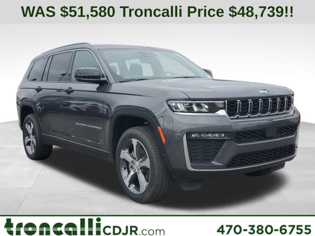 New 2026 Jeep Grand Cherokee L LIMITED 4X4 Sport Utility